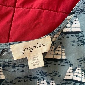 Papier shirt from Anthropologie boats